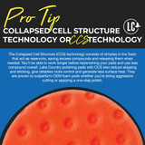 Lake Country 6.5 Inch CCS Pads - Cut Polish and Finish Kit