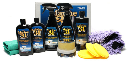 Marine 31 boat care products, boat detail products, best boat wax