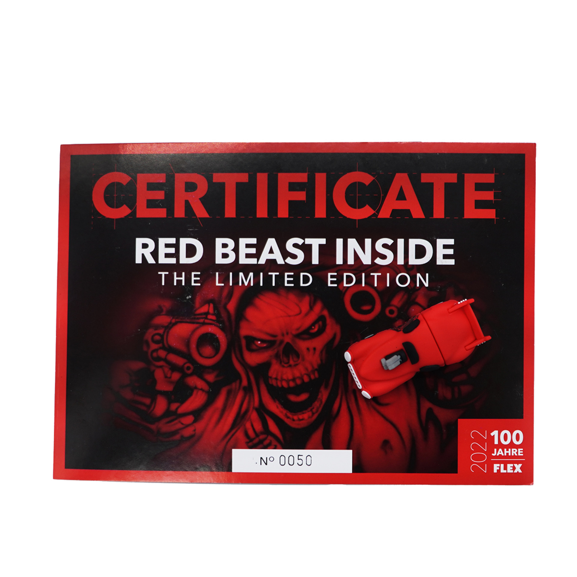 FLEX XC 3401 VRG Red Beast Special Edition Polisher