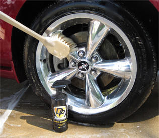 Boars Hair Wheel Brush, wheel well brush, fender well brush