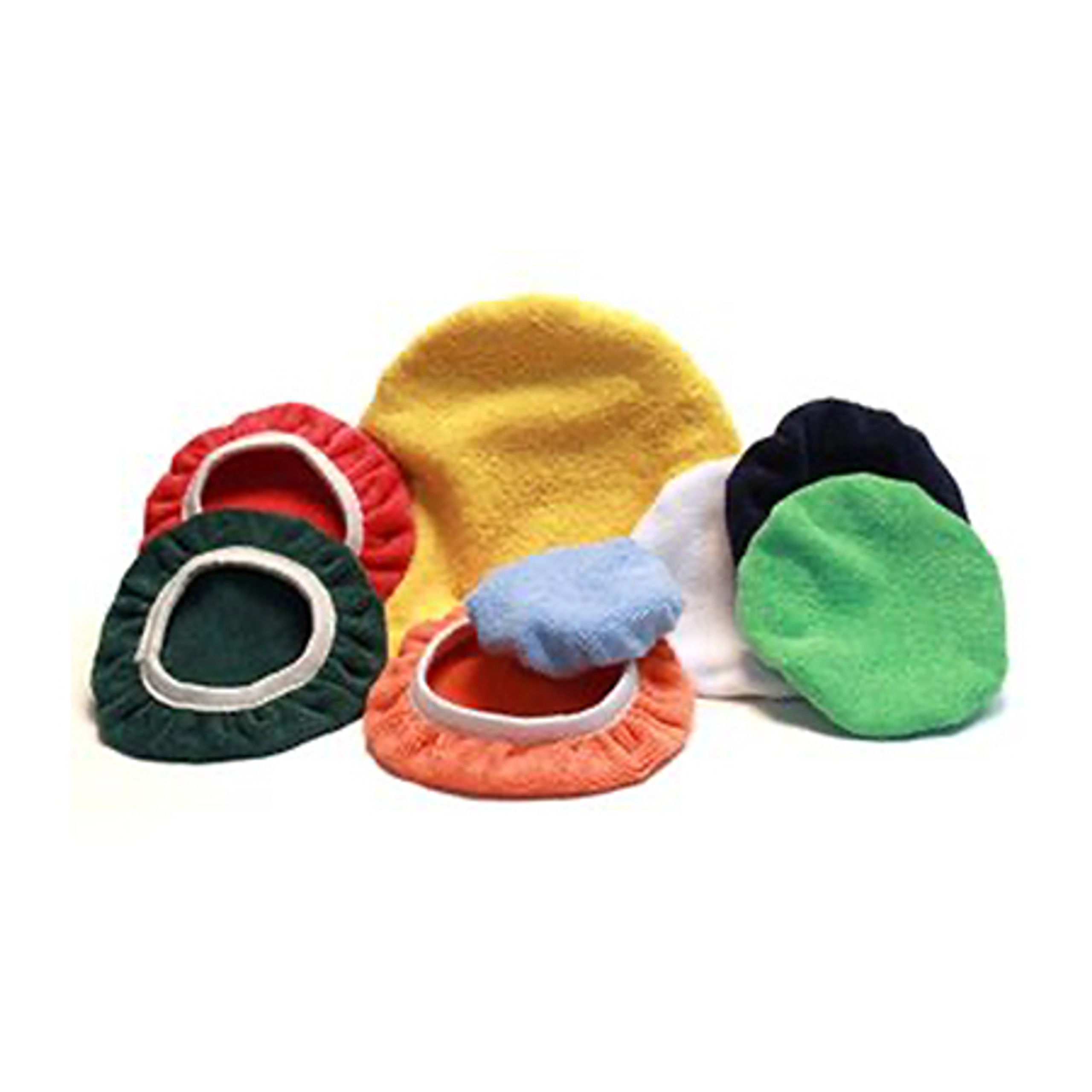 are fabric pad covers used to buff off waxes and polishes with