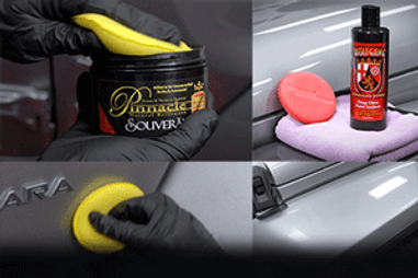 Applying Waxes and Sealants