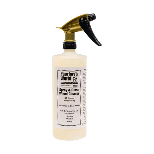 Poorboys World Spray and Rinse Wheel Cleaner