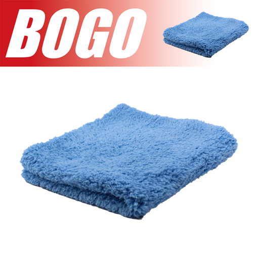 Speed Master Cloud 9 Microfiber Buffing Towel - Blue 16 x 16 Inch