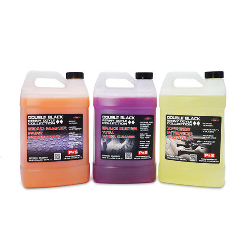 P&S Brake Buster Non-Acid Wheel & Tire Cleaner Double Black Collection NEW