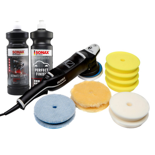 Rupes Paint Correction Starter Kit | LHR15 Mark III & LHR75E Polishers