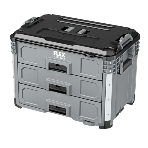 FLEX STACK PACK™ 3-Drawer Tool Box