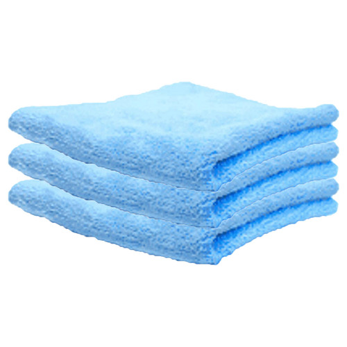 Cobra Gun Metal Elite Microfiber Towels with Absorbent Banding, 3 Pack 