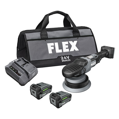 FLEX 24V Gear-Driven Orbital Polisher Kit FLEX 24V Gear-Driven Orbital Polisher Kit