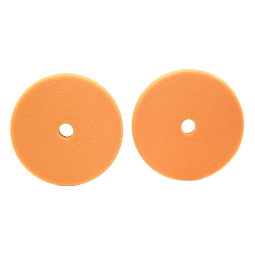 Griots Garage 6.5 in Orange Foam Correcting Pad 2-Pack
