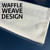 Cobra Waffle Weave Microfiber Glass Towel 16 x 27 Inch