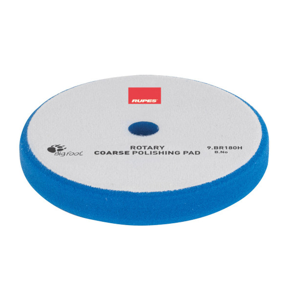 RUPES 6.25 in RUPES 160mm Coarse Blue Rotary Foam Pad