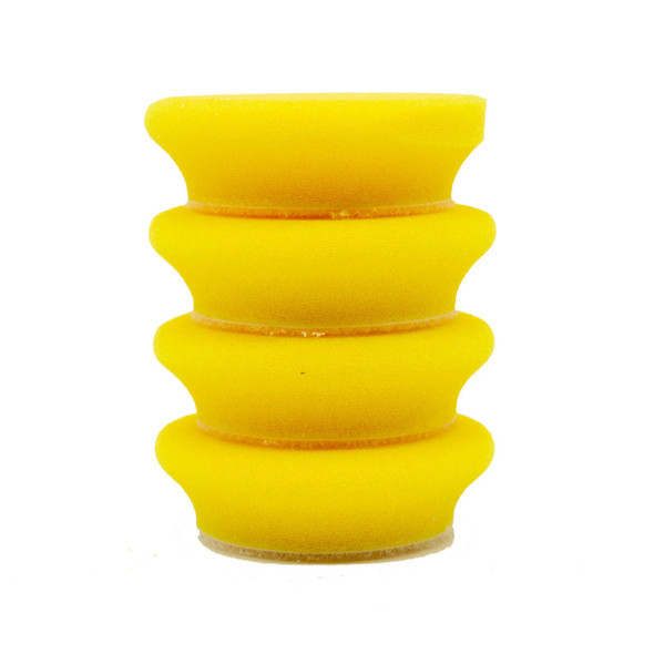 RUPES DA Yellow Polishing Foam Pad - 2.75 in - 4-Pack
