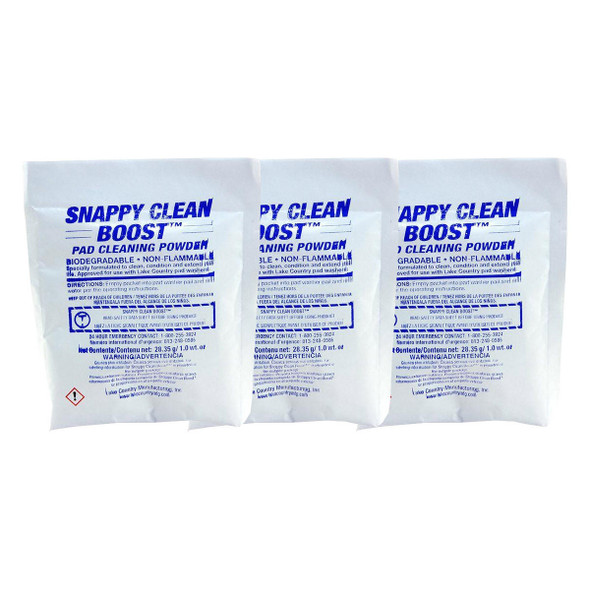 Lake Country Mfg Snappy Clean Pad Cleaning Powder 3 Pack