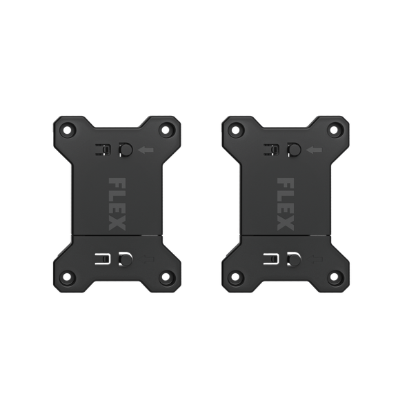 FLEX STACK PACK™ ADJUSTABLE CHARGER MOUNTS 2-PACK