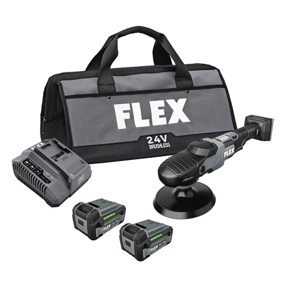 FLEX 24V Rotary Polisher Kit