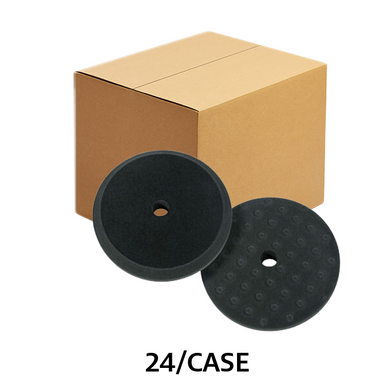 6 Inch Precision Rotary CCS Black Finishing Pad (Case of 24) - LC-PR-74600-CCS