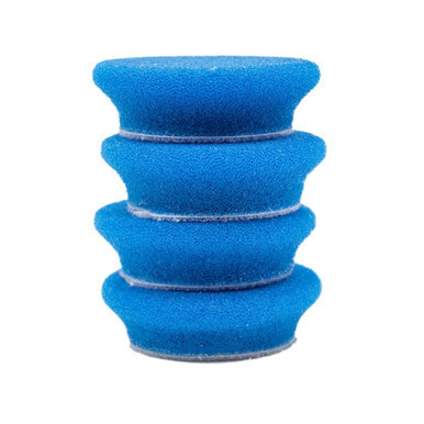 RUPES DA Blue Coarse Foam Pad - 2.75 in - 4-Pack