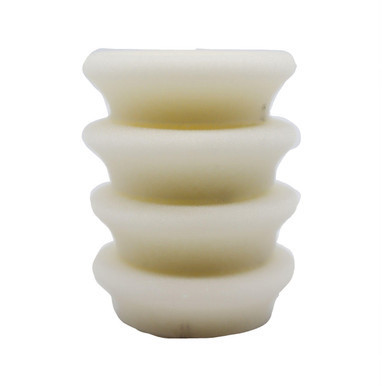 RUPES DA White Ultrafine Foam Pad - 2.75 in - 4-Pack