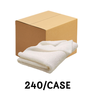 Cobra Arctic White Edgeless Microfiber Polishing Cloth 16 x 16 Inch (Case of 240) - COBRA-WHITE