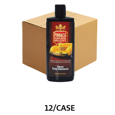 Pinnacle Onyx Trim Restorer 8 oz (Case of 12) - PIN-385