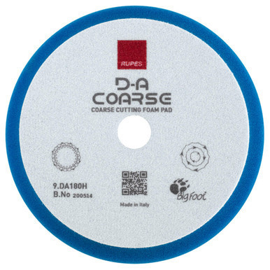 RUPES DA Blue Coarse Foam Pad - 7 in