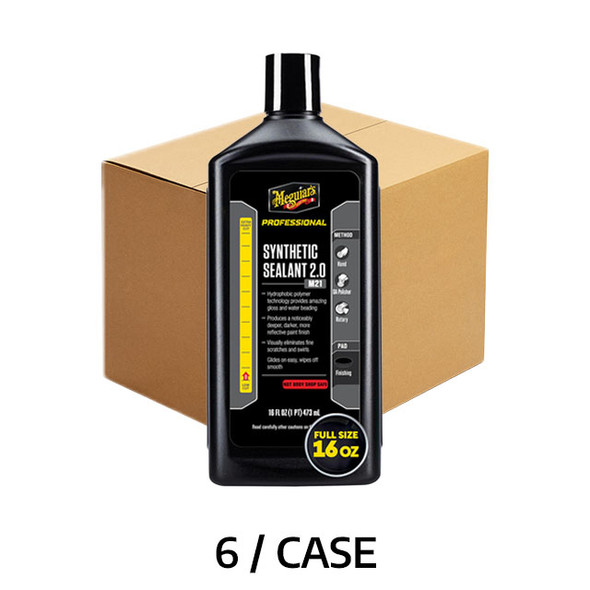 Meguiar's Mirror Glaze #21 Synthetic Sealant 2.0 16 oz. (Case of 6)