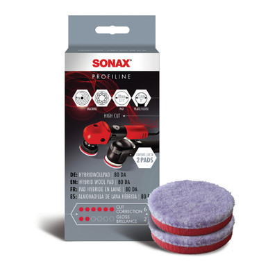 SONAX Hybrid Wool Pad 85