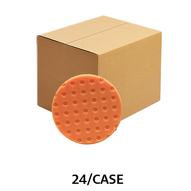 Lake Country CCS Foam Smart Pads 6.5 Inch Orange (Case of 24) - LC-78-22650-T