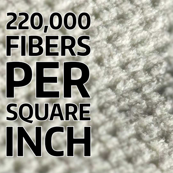 Cobra 6 Pack Waffle Weave Microfiber Glass Towels 16 x 27 Inch