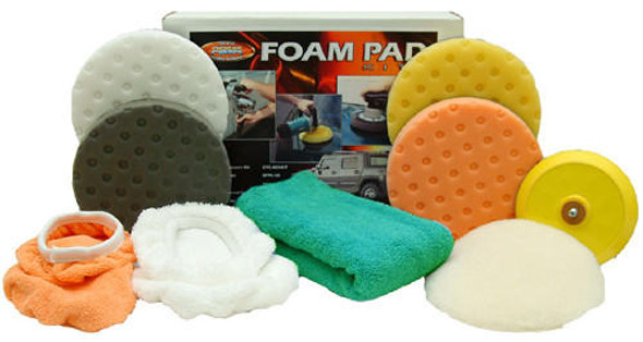 Lake Country Mfg Dual Action Deluxe CCS Foam Pad Kit