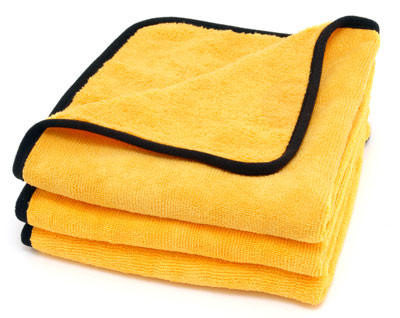 Cobra Microfiber Cobra Gold Plush Jr Microfiber Towels 3 Pack