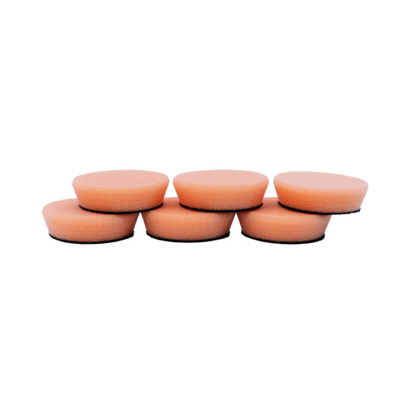 Lake Country Mfg Lake Country 2.5 in SDO Orange Polishing Pad 6-pack