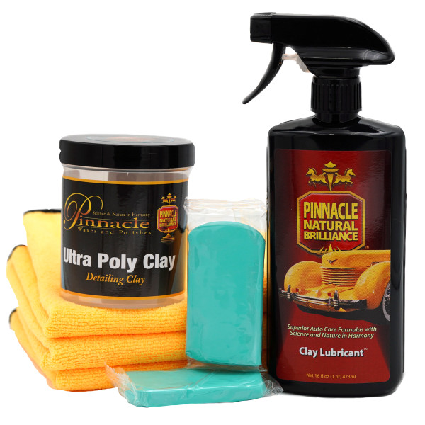 Pinnacle Ultra Poly Clay Kit PLUS - 8 oz. Clay Kit