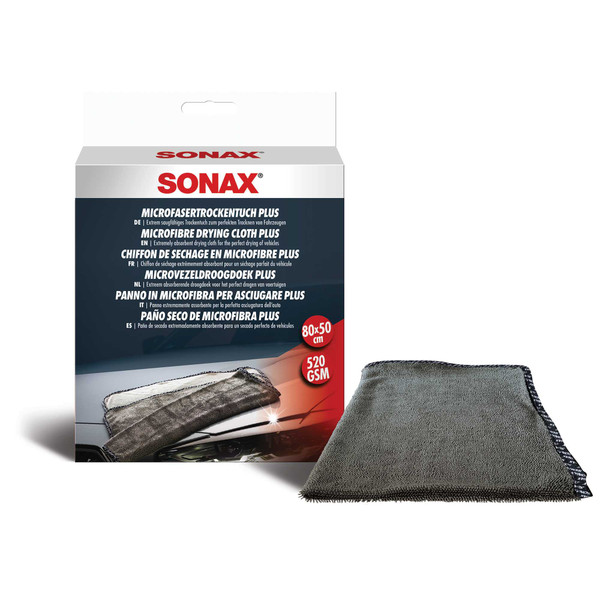 SONAX Microfiber Drying Cloth PLUS 30 x 20 Inch
