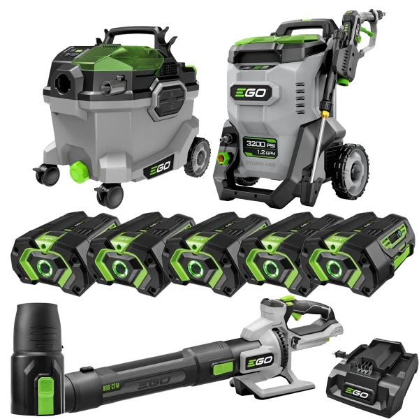 EGO Power+ Professional Detailer Tool Kit - A Complete System For Detailing Essentials 