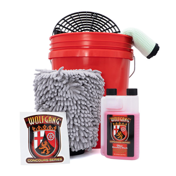 Wolfgang Concours Series Wolfgang Uber Rinseless Wash In-A-Bucket Kit