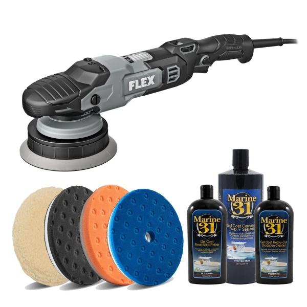 FLEX Gear-Driven Marine 31 Boat Oxidation Removal Kit