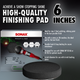 SONAX Grey Soft Polishing Pad - 6 Inch SONAX Grey Soft Polishing Pad - 6 Inch