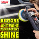 SONAX Yellow Dual Action Polishing Pad - 6.5 Inch