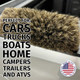 Montana Original Tri-Angle Boar's Hair Car Wash Brush