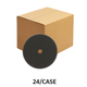 Lake Country Force Hybrid Foam Pads 6.5 Inch Black (Case of 24) - LC-FR-HBLACK6