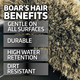 Montana Original Boar's Hair Car Wash Brush PLUS