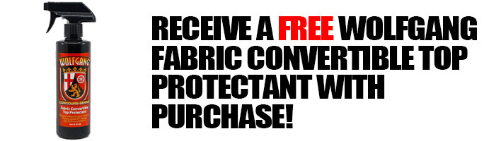 WOLFGANG CONCOURS Convertible Top Cleaner - 16 Oz Spray, For Fabric & Vinyl Tops, Residue-Free, Prep For Protection