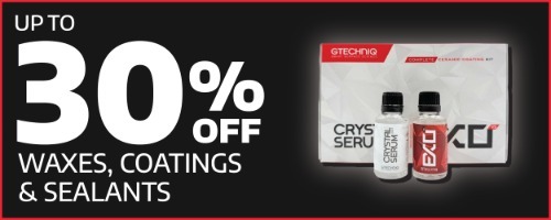 Up to 30% Off Waxes, Coatings and Sealants