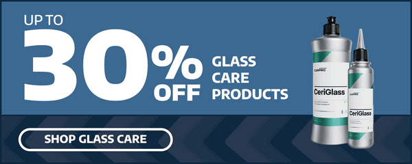 Up to 30% OFF glass care products