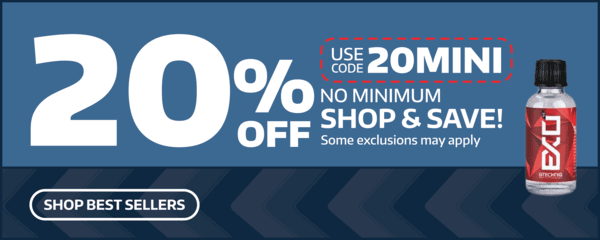 20% Off Car detailing products