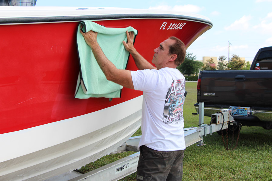 After washing, be sure to fully dry.