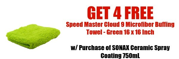Free Bonus with SONAX Ceramic Spray Coating 