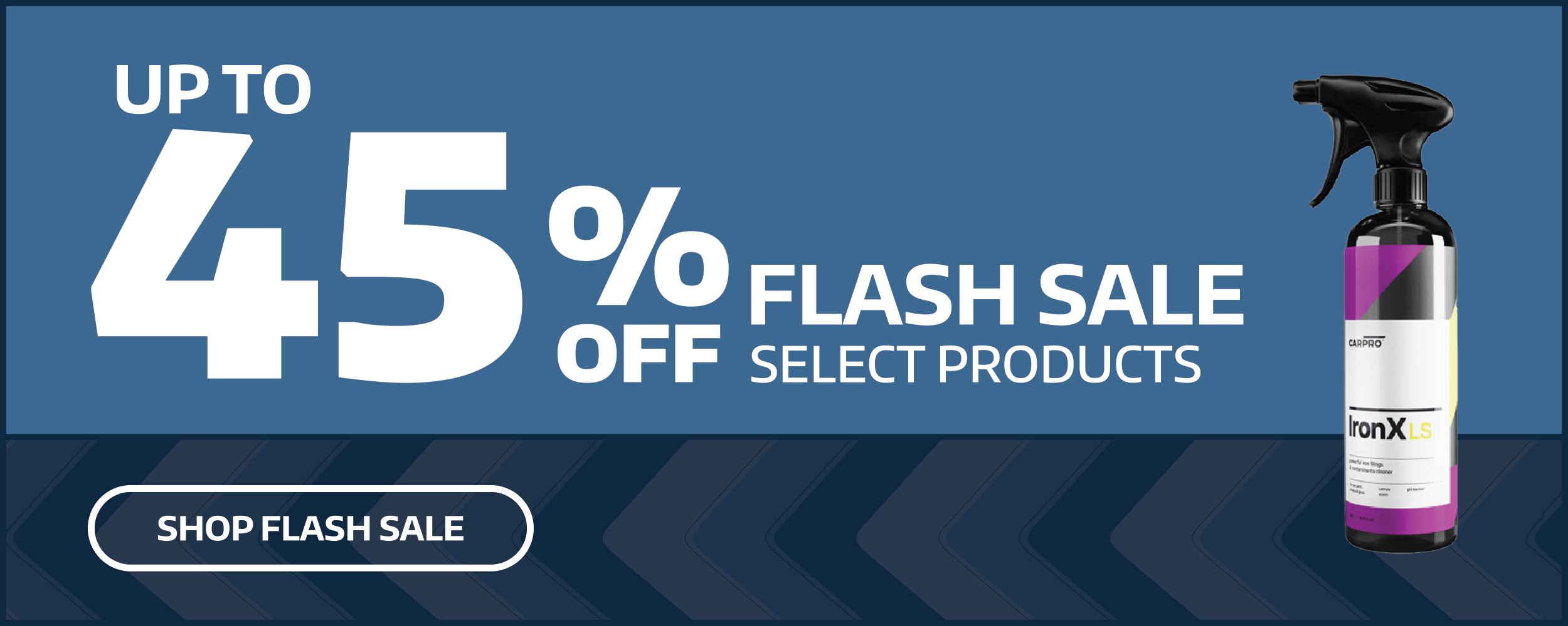 Up to 45% off car detailing products